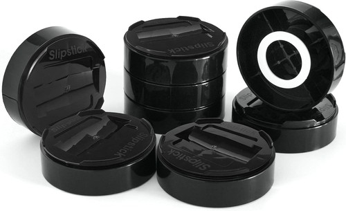 1in furniture risers black - risers,