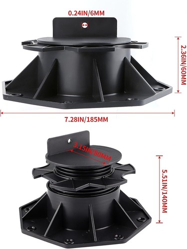 Adjustable decking riser pack - adjustable,
