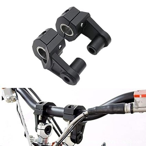 Black motorcycle handlebar - motorcycle,