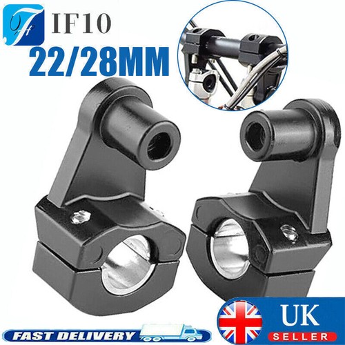 2pcs 22mm to - to, black