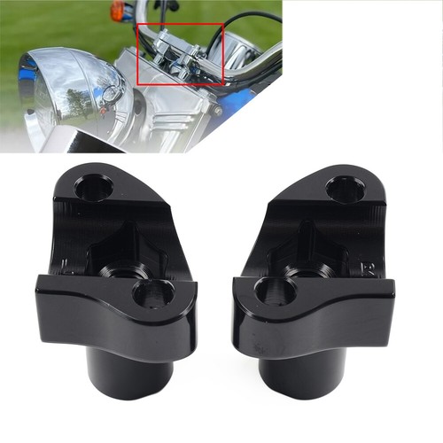 Straight handlebar risers - 2",