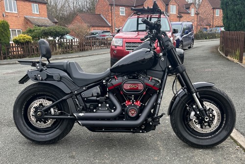 Harley fat bob risers - fat,