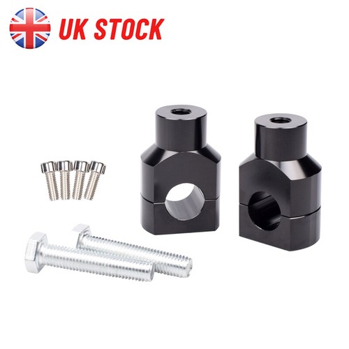 Cnc 25mm handlebar risers - 25mm,