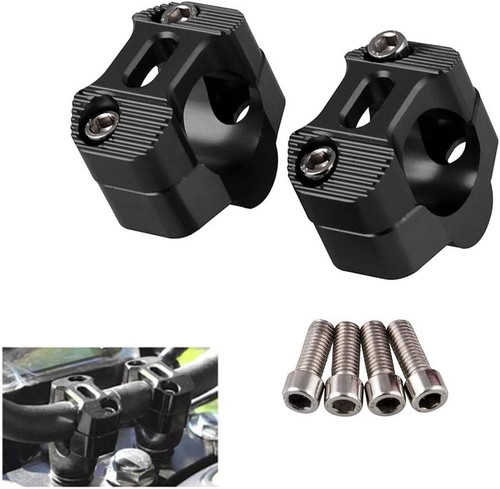 Motorcycle handlebar risers - handlebar, 1