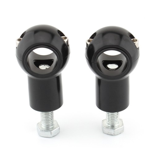 Black handlebar risers kit - 2",